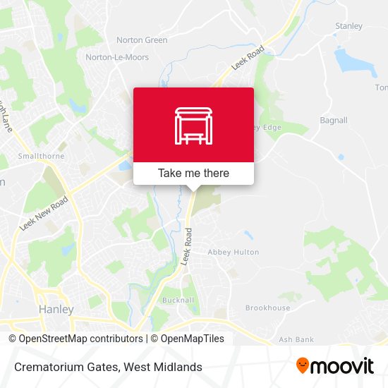 Crematorium Gates map