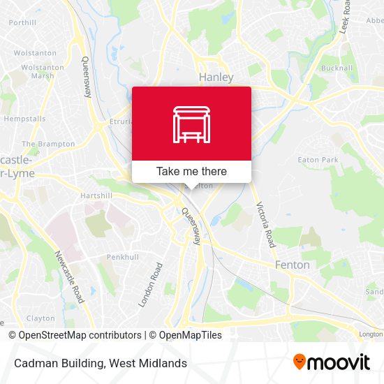 Cadman Building map
