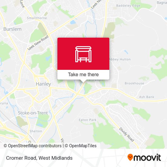 Cromer Road map