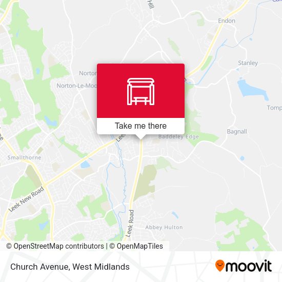 Church Avenue map