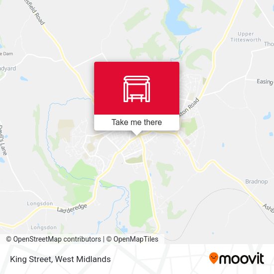 King Street map