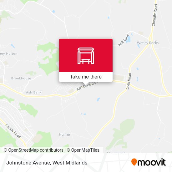 Johnstone Avenue map