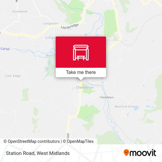 Station Road map