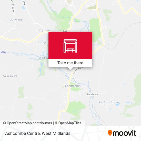 Ashcombe Centre map