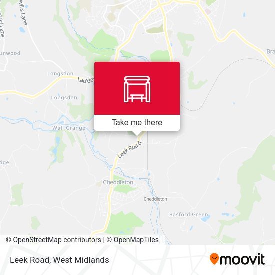 Leek Road map
