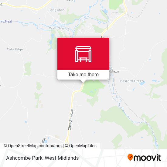 Ashcombe Park map