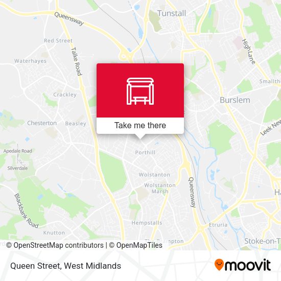 Queen Street map