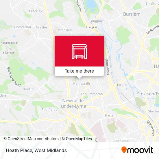 Heath Place map