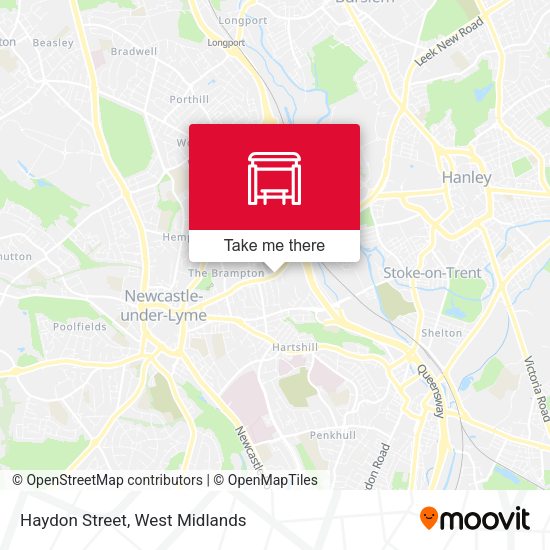 Haydon Street map