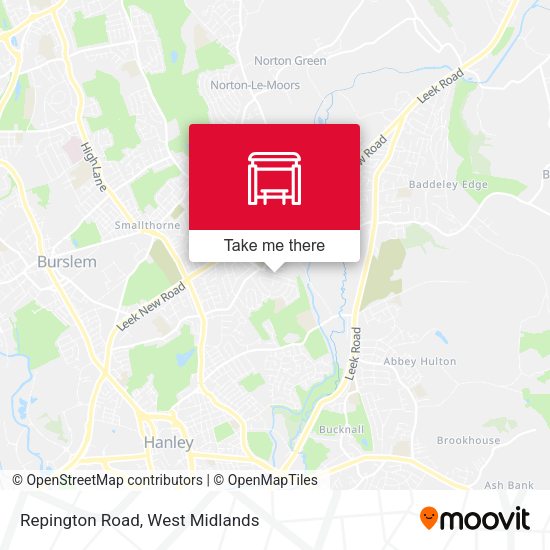 Repington Road map