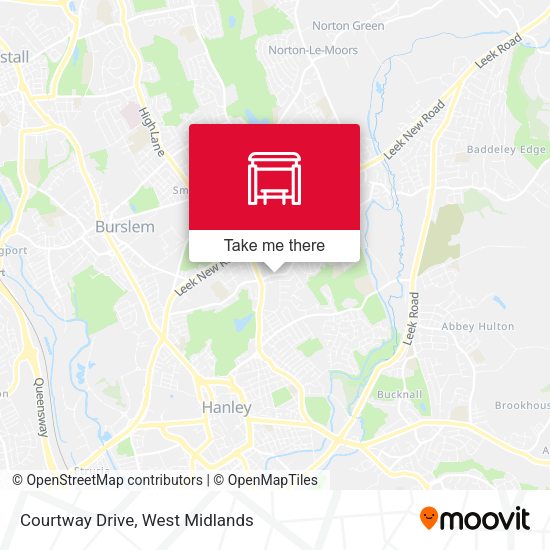 Courtway Drive map