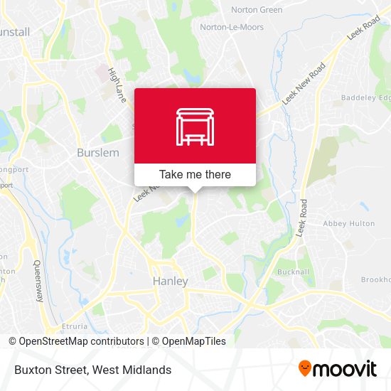 Buxton Street map