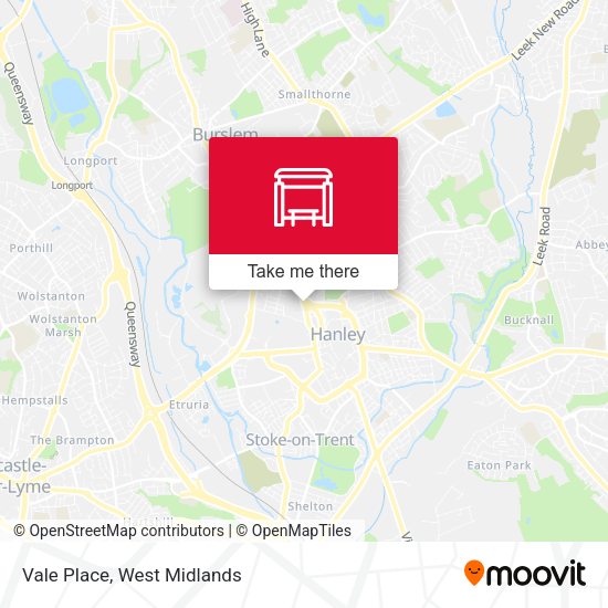 Vale Place map