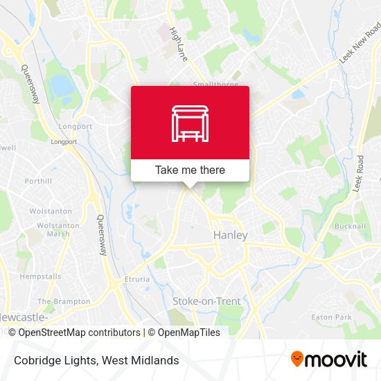Cobridge Lights map