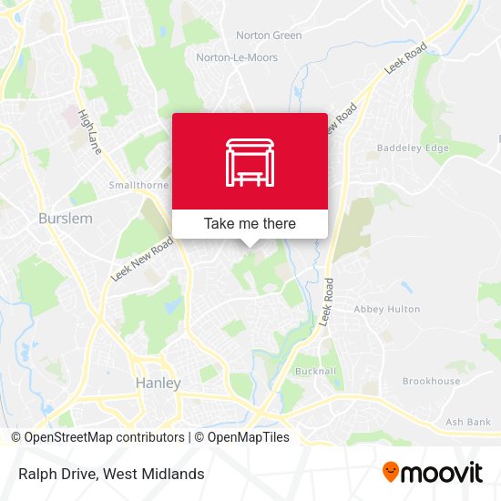 Ralph Drive map