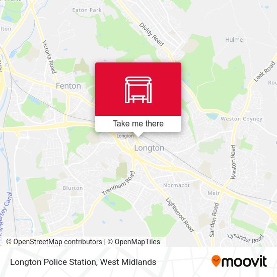 Longton Police Station map