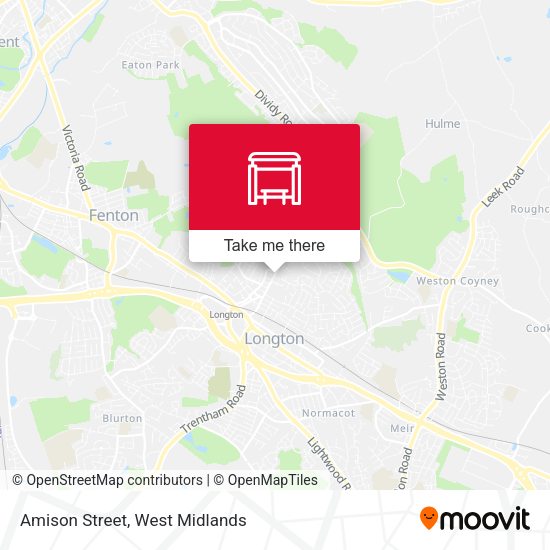 Amison Street map