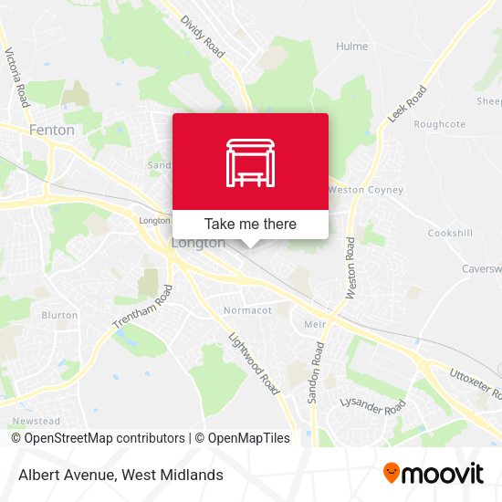 Albert Avenue map