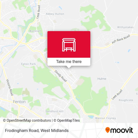 Frodingham Road map