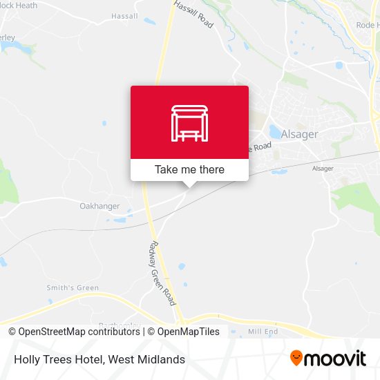 Holly Trees Hotel map