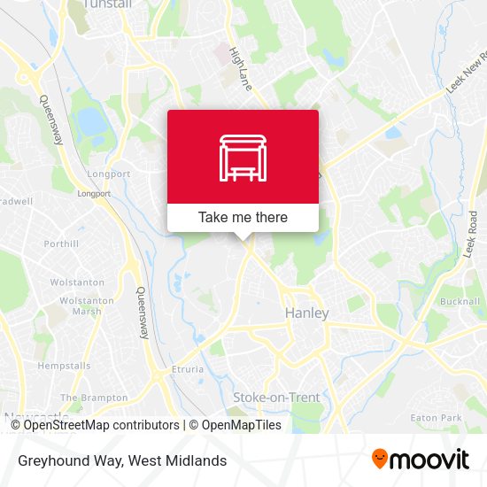 Greyhound Way map