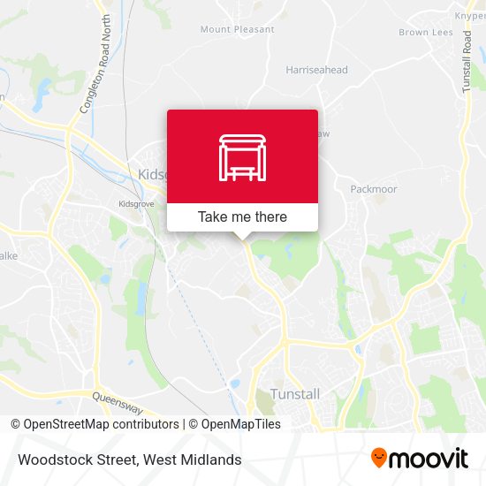 Woodstock Street map
