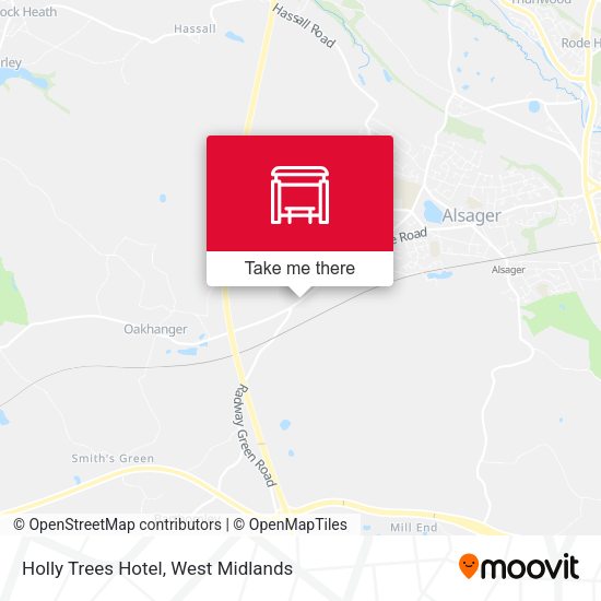 Holly Trees Hotel map