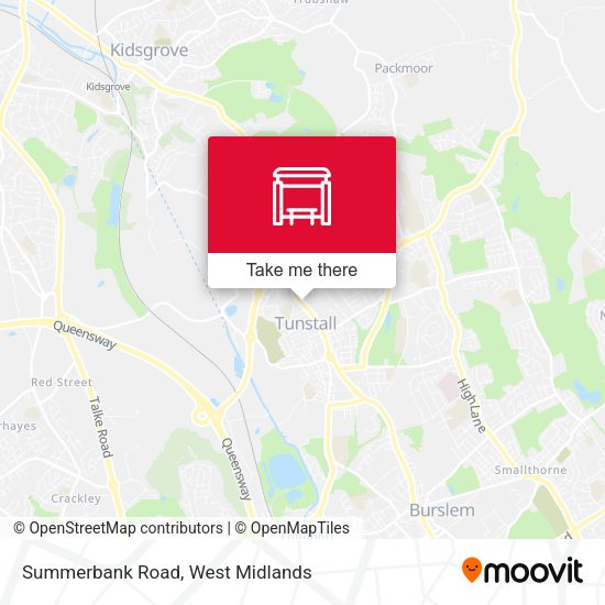 Summerbank Road map