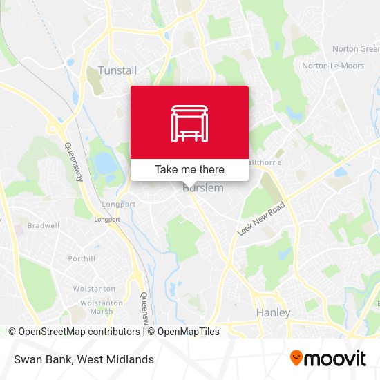 Swan Bank map