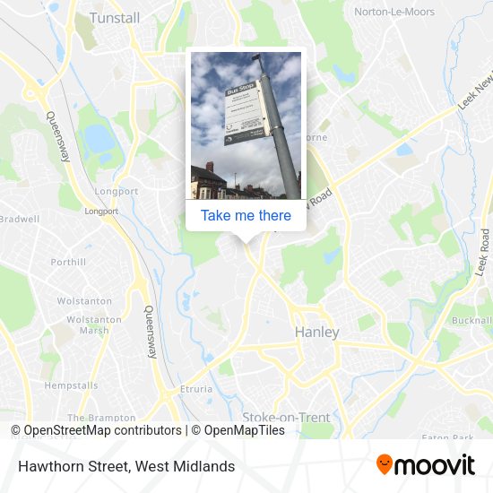 Hawthorn Street map