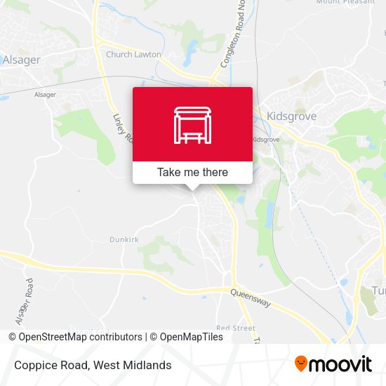 Coppice Road map