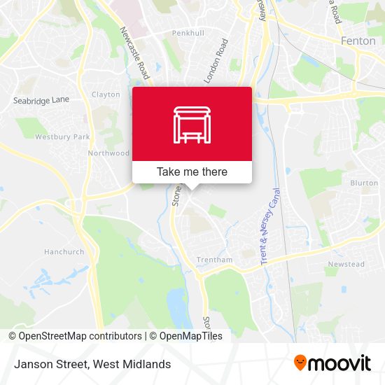 Janson Street map