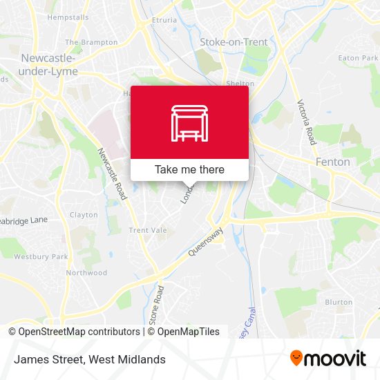 James Street map