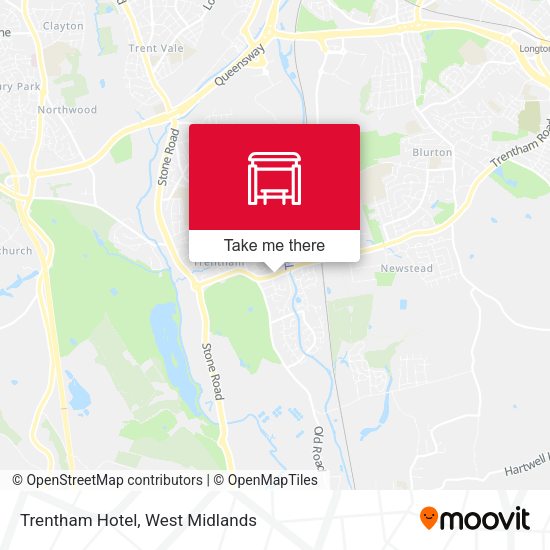 Trentham Hotel map