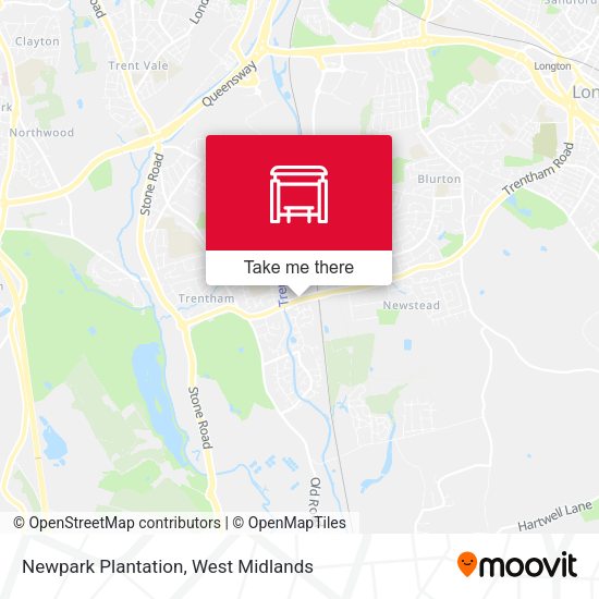 Newpark Plantation map