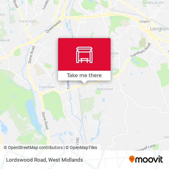 Lordswood Road map