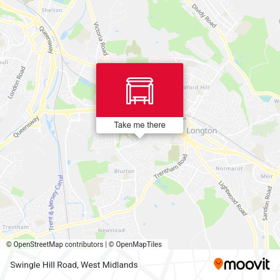 Swingle Hill Road map
