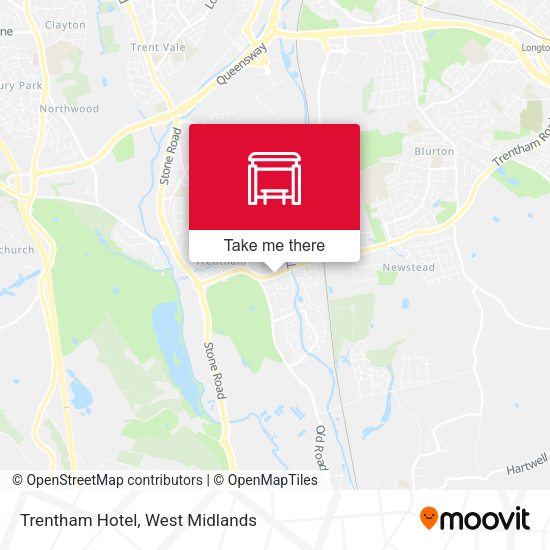 Trentham Hotel map