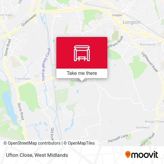 Ufton Close map