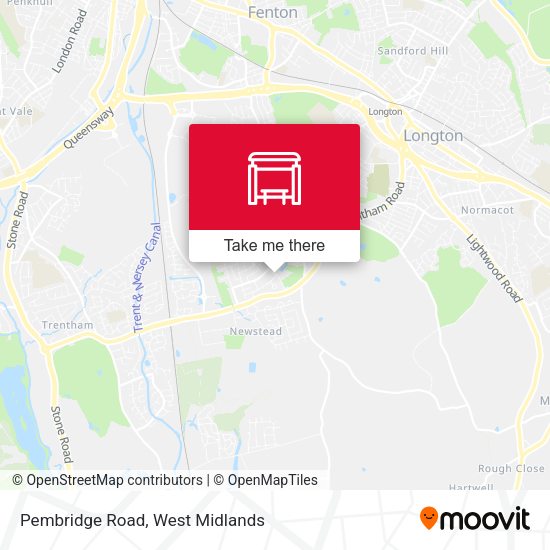 Pembridge Road map