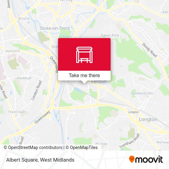 Albert Square map