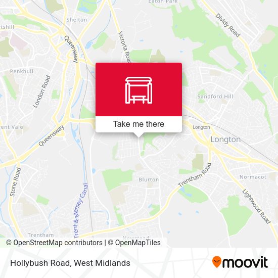 Hollybush Road map