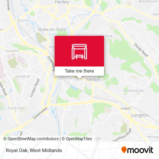Royal Oak map