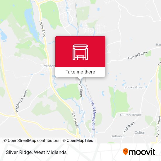 Silver Ridge map