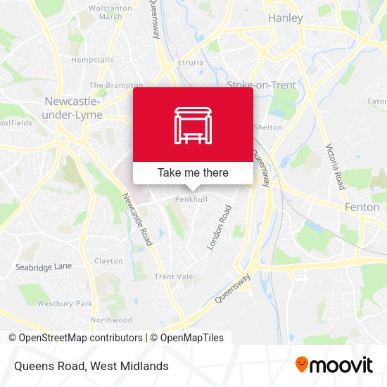 Queens Road map