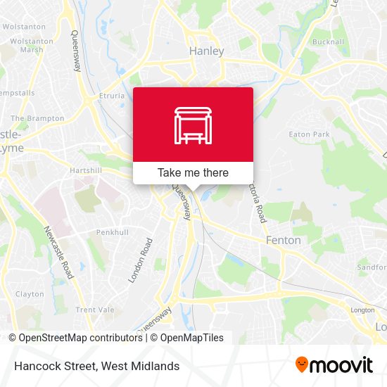 Hancock Street map