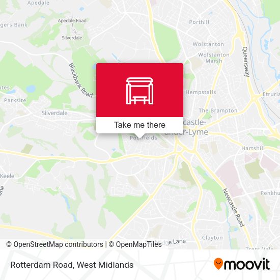 Rotterdam Road map
