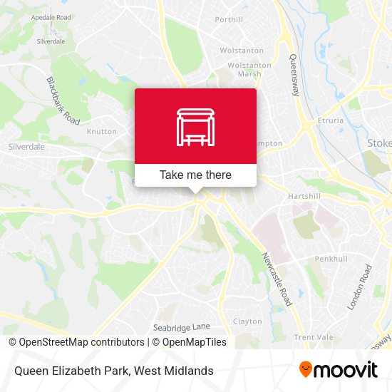 Queen Elizabeth Park map