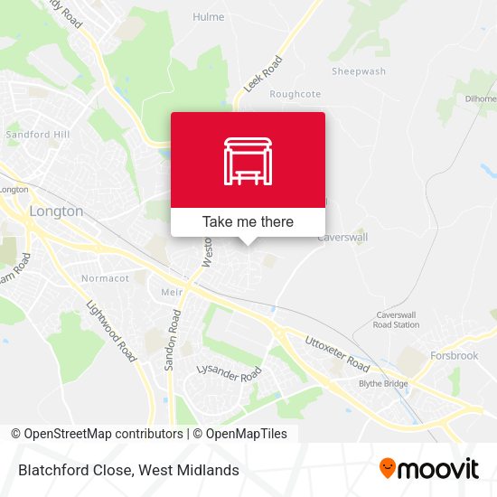 Blatchford Close map