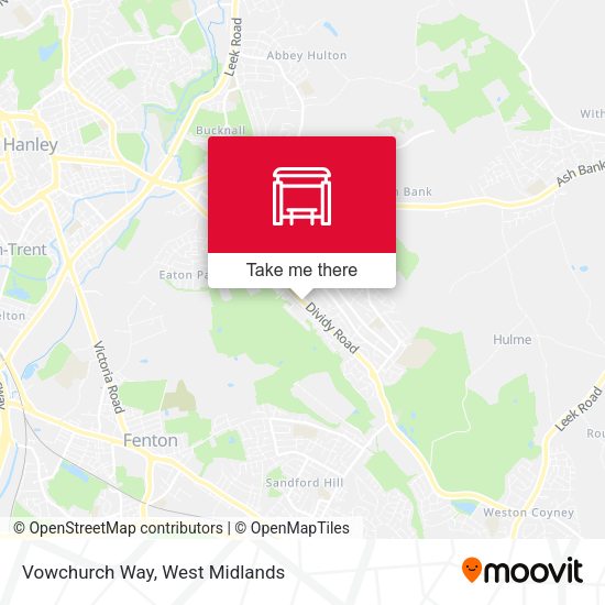Vowchurch Way map